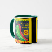 New Mexico Red or Green Chile Coffee Cup Tasse (Vorderseite Links)