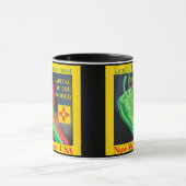New Mexico Red or Green Chile Coffee Cup Tasse (Zentrum)