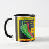 New Mexico Red or Green Chile Coffee Cup Tasse (Links)
