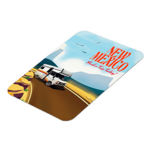 New Mexico Reiseplakat Magnet