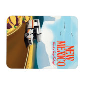 New Mexico Reiseplakat Magnet (Horizontal)
