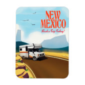 New Mexico Reiseplakat Magnet (Vertikal)
