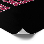 New Mexico - Retro-Design - Klick Poster (Ecke)