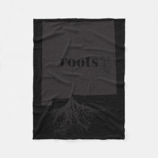 New Mexico Roots State Map Shirt Heim Liebe Stolz Fleecedecke