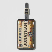 New Mexico Route 66 Centennial-Abenteuer Gepäckanhänger (Vorderseite Vertikal)