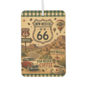 New Mexico Route 66 Desert Road Refresh Autolufterfrischer (Vorderseite)