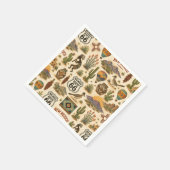 New Mexico Route 66 Tafel-Fiesta Serviette (Ecke)