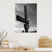 New Mexico Route 66 Unterschrift Poster (Küche)
