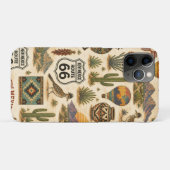 New Mexico Route 66 Wüstensignal Case-Mate iPhone Hülle (Rückseite (Horizontal))