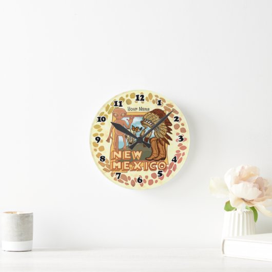 New Mexico Runde Uhr (Zuhause)