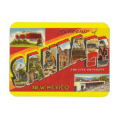 New Mexico, Santa Fe Magnet (Horizontal)