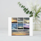 New Mexico Skies Postkarte (Stehend Vorderseite)