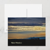 New Mexico Skyline Postkarte (Vorne/Hinten)