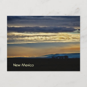 New Mexico Skyline Postkarte