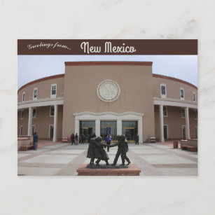 New Mexico Staat Hauptstadt Santa Fe New Mexico Postkarte