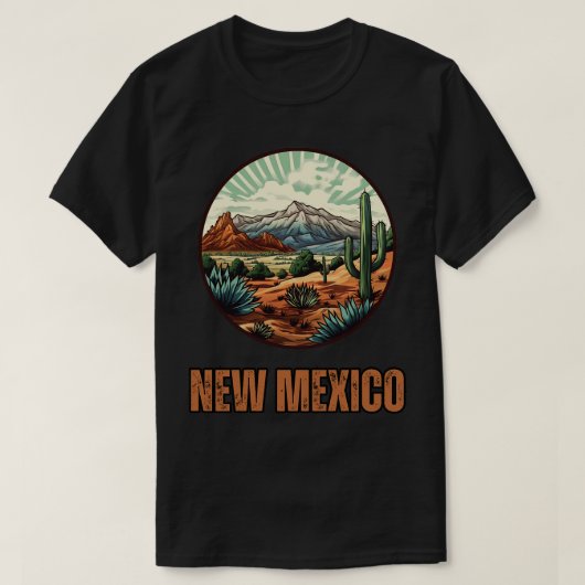 New Mexico Staat USA T-Shirt (Design vorne)