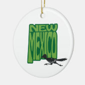 New Mexico Staat Weihnachtsbaum Ornament (Links)
