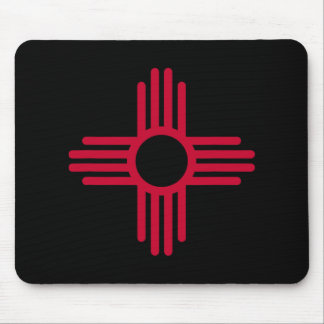 New Mexico Staatsflagge Zia Symbol Flagge Mousepad