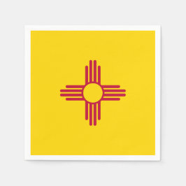 New Mexico Staatsflagge Zia Symbol Party Serviette