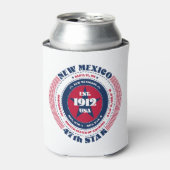 New Mexico Staatsstolz Monogram Cooler Dosenkühler (Kanne Vorderseite)