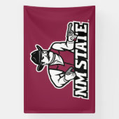 New Mexico State Aggies Banner (Vertikal)