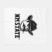 New Mexico State Aggies Fleecedecke (Vorderseite (Horizontal))