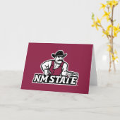 New Mexico State Aggies Karte (Gelbe Blume)