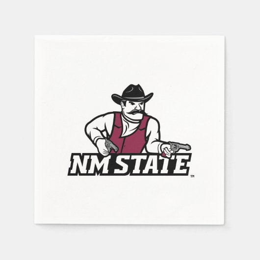 New Mexico State Aggies Serviette (Vorderseite)