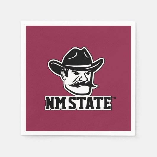New Mexico State Aggies Serviette (Vorderseite)