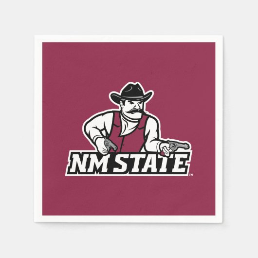 New Mexico State Aggies Serviette (Vorderseite)