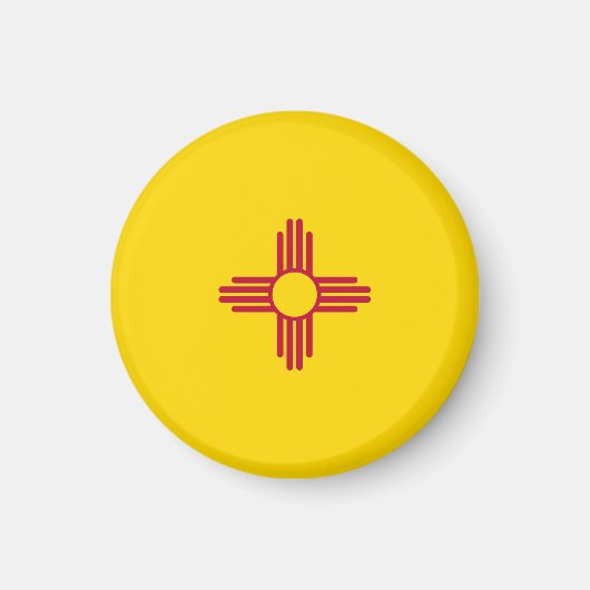 New Mexico State Flag USA Magnet (Vorne)