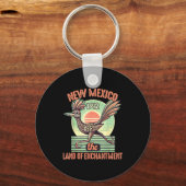New Mexico State Land Of Enchantment Road Runner S Schlüsselanhänger (Vorderseite)