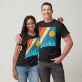 New Mexico State Map Mountains Wanderstolz T-Shirt (Unisex)