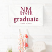 New Mexico State University Graduation Banner (Insitu)