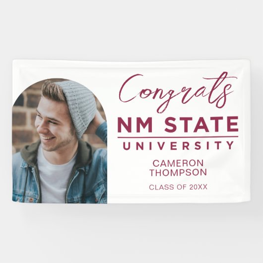 New Mexico State University Graduation Banner (Horizontal)