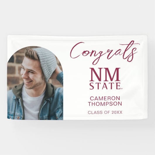 New Mexico State University Graduation Banner (Horizontal)