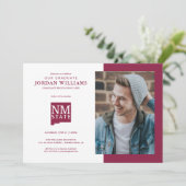 New Mexico State University Graduation Einladung (Stehend Vorderseite)