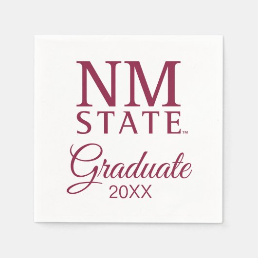 New Mexico State University Graduation Serviette (Vorderseite)