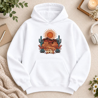New Mexico Südwest-Wüsten-Hoodie Hoodie