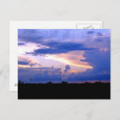 New Mexico Sunset Postcard Postkarte (Vorne/Hinten)