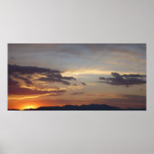 New Mexico Sunset Poster (Vorne)