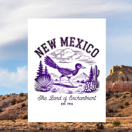 New Mexico The Land of Enchantment Est. 1912 Postkarte