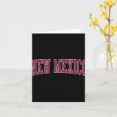 New Mexico - Throwback Design - Clic Karte (Gelbe Blume)
