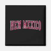 New Mexico - Throwback Design - Clic Magnet (Vorne)