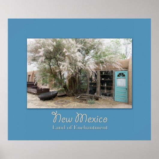 New Mexico Turquoise Trail Shop Poster (Vorne)