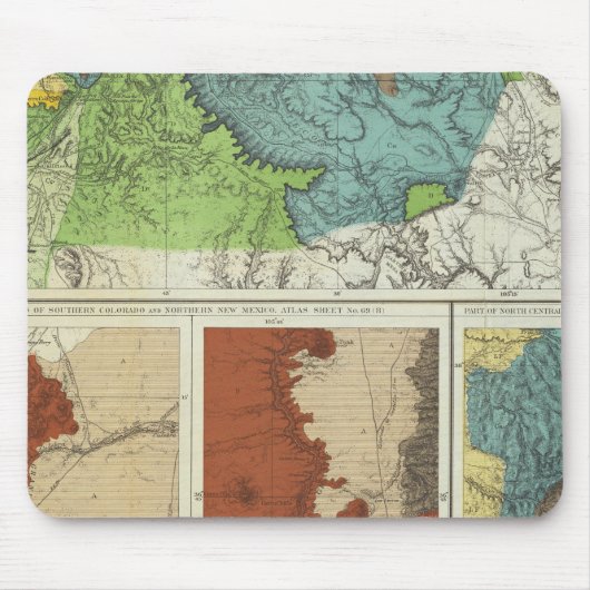New Mexico und Colorade Mousepad (Vorne)