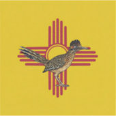 New Mexico und der Roadrunner  Aufkleber (Vorderseite)