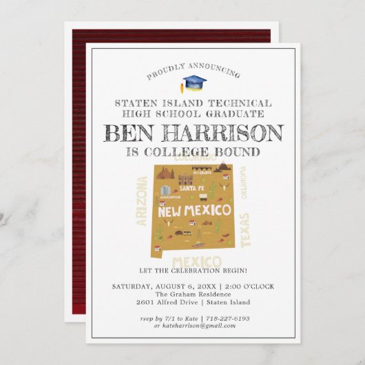 New Mexico | Uni Bound Graduation Party (Vorne/Hinten)