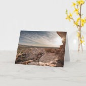 New Mexico - USA Karte (Gelbe Blume)