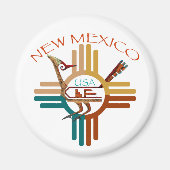 New Mexico, USA Magnet (Vorne)